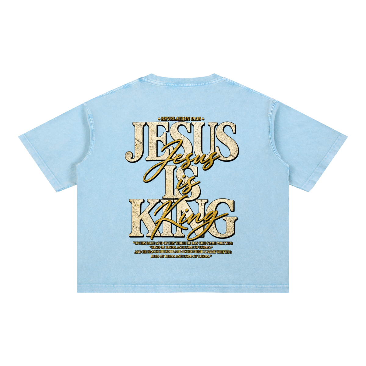 Jesus Is King Premium Graphic Tee