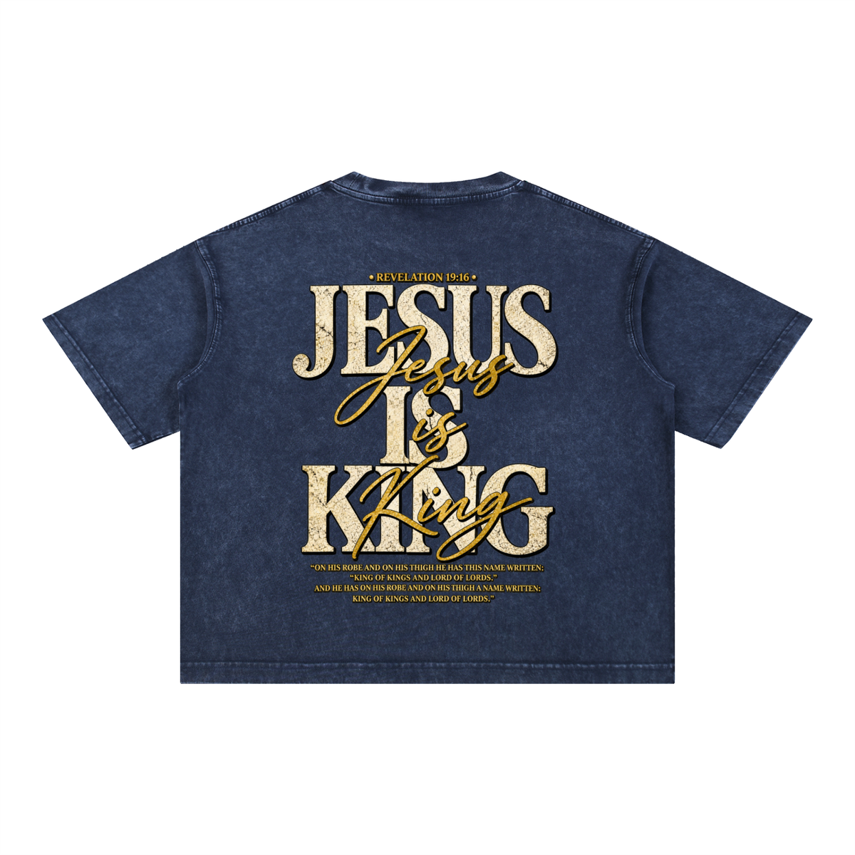 Jesus Is King Premium Graphic Tee