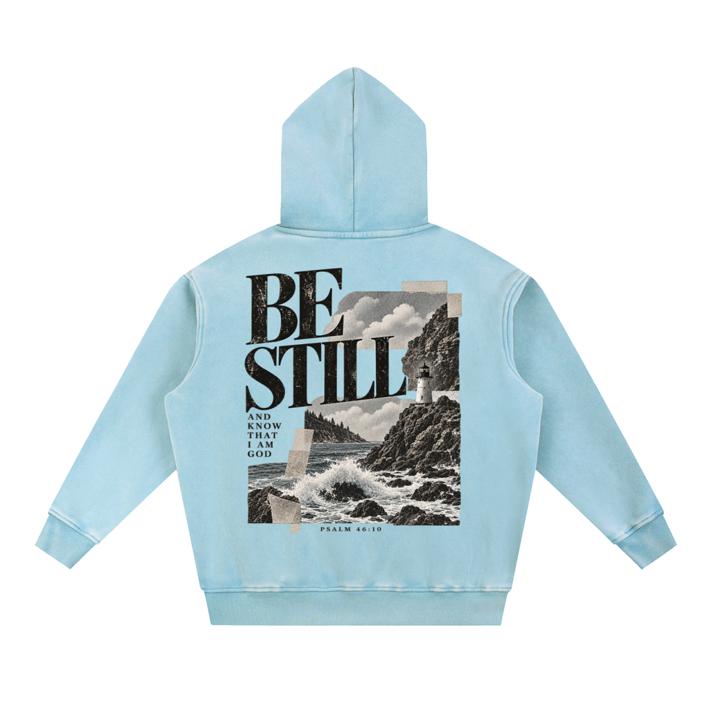 Vintage Be Still Oversize Hoodie