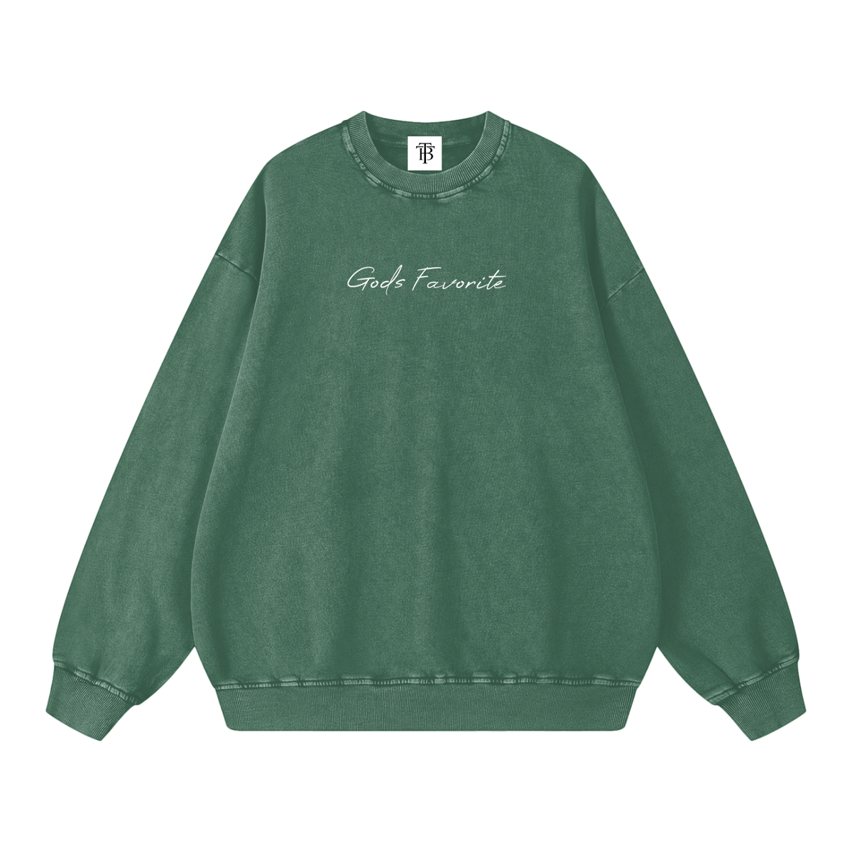Snow Washed Oversized Sweatshirt