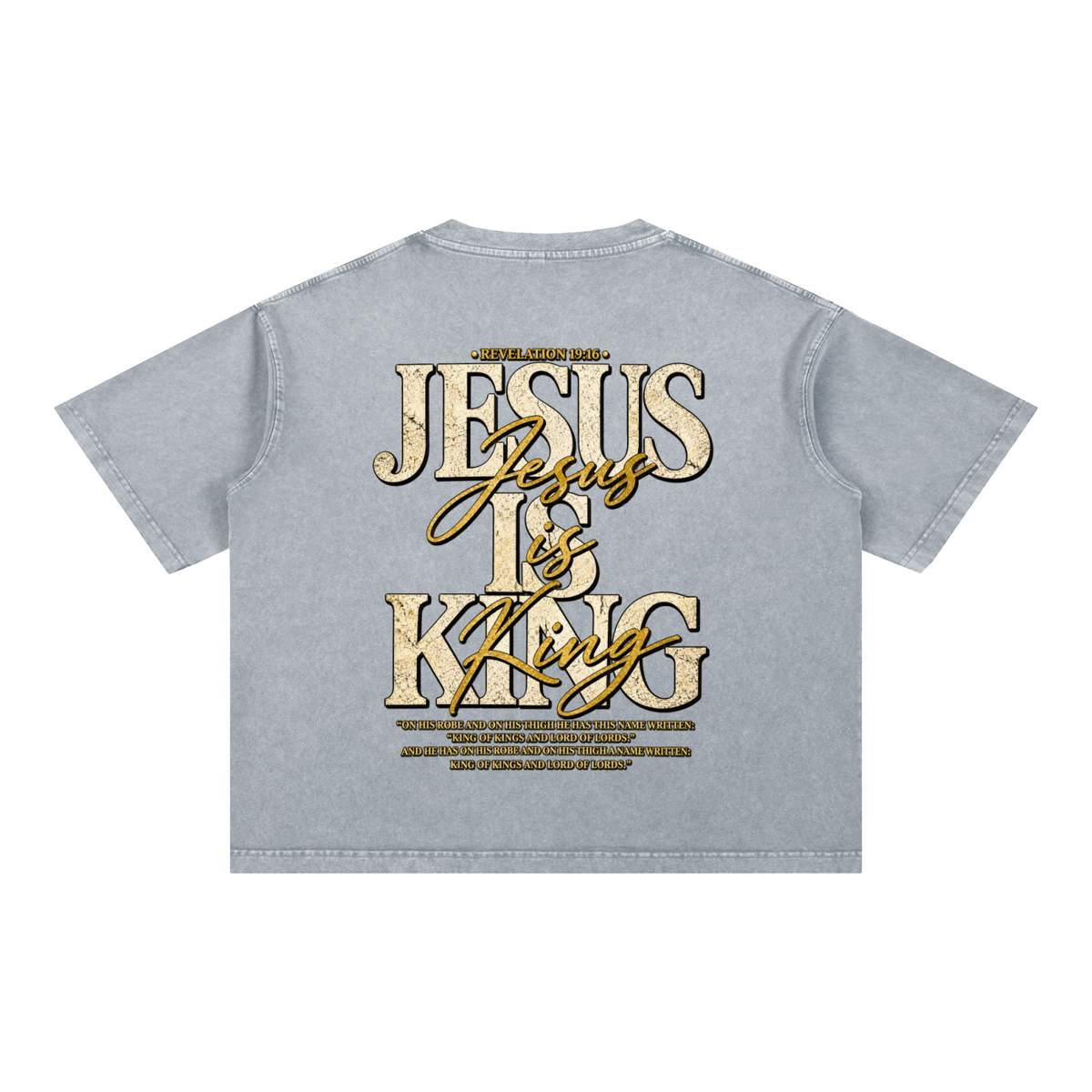 Jesus Is King Premium Graphic Tee