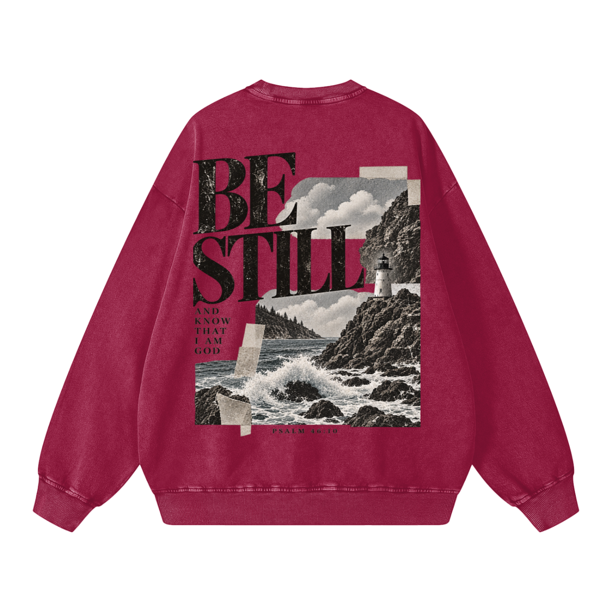Vintage line Be Still Sweatshirt