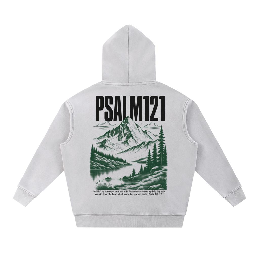Trust In Him Snow Wash Oversize Hoodie