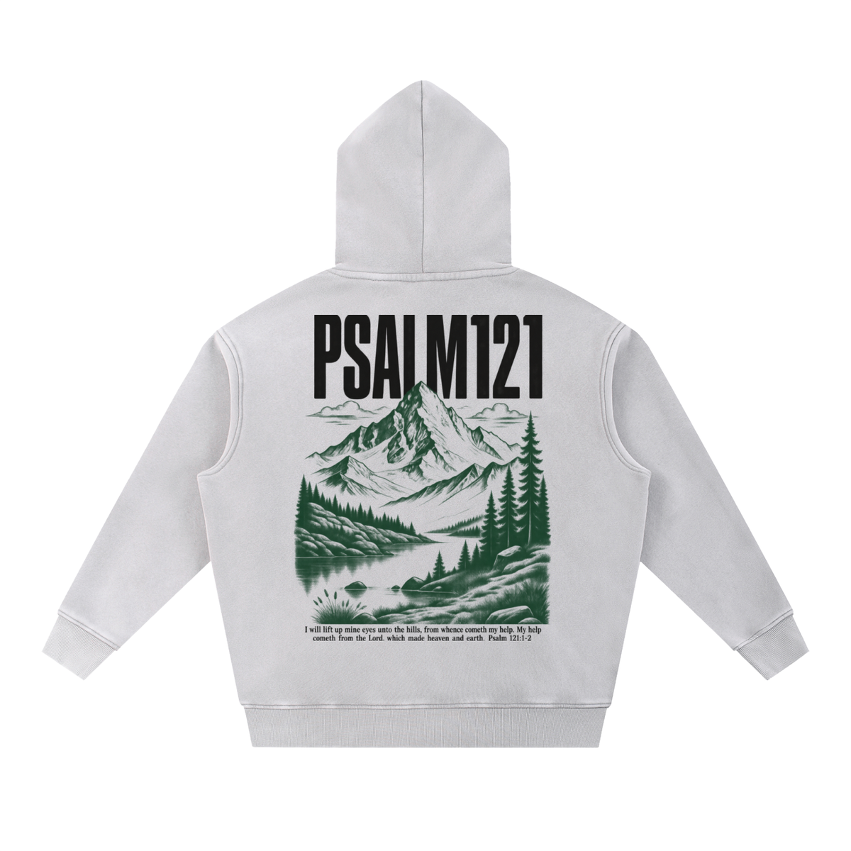Trust In Him Snow Wash Oversize Hoodie