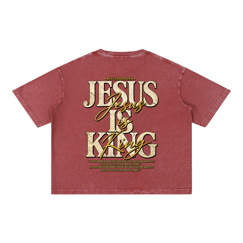 Jesus Is King Premium Graphic Tee