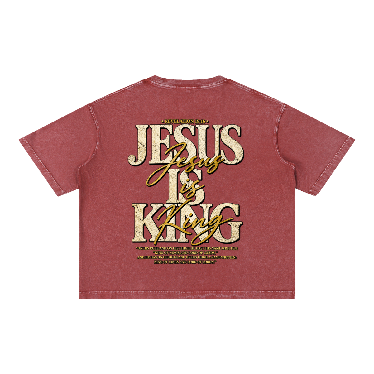 Jesus Is King Premium Graphic Tee
