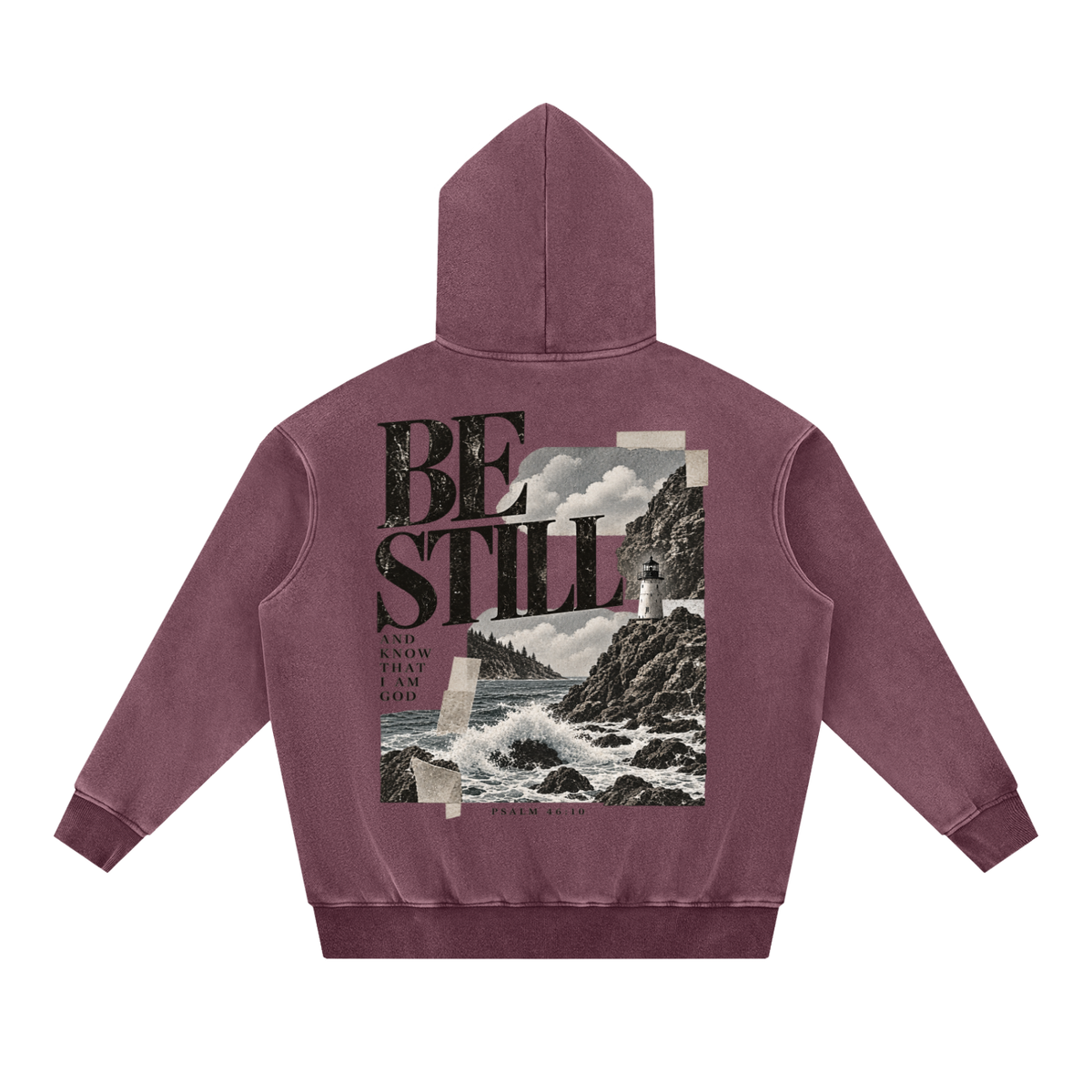 Vintage Be Still Oversize Hoodie