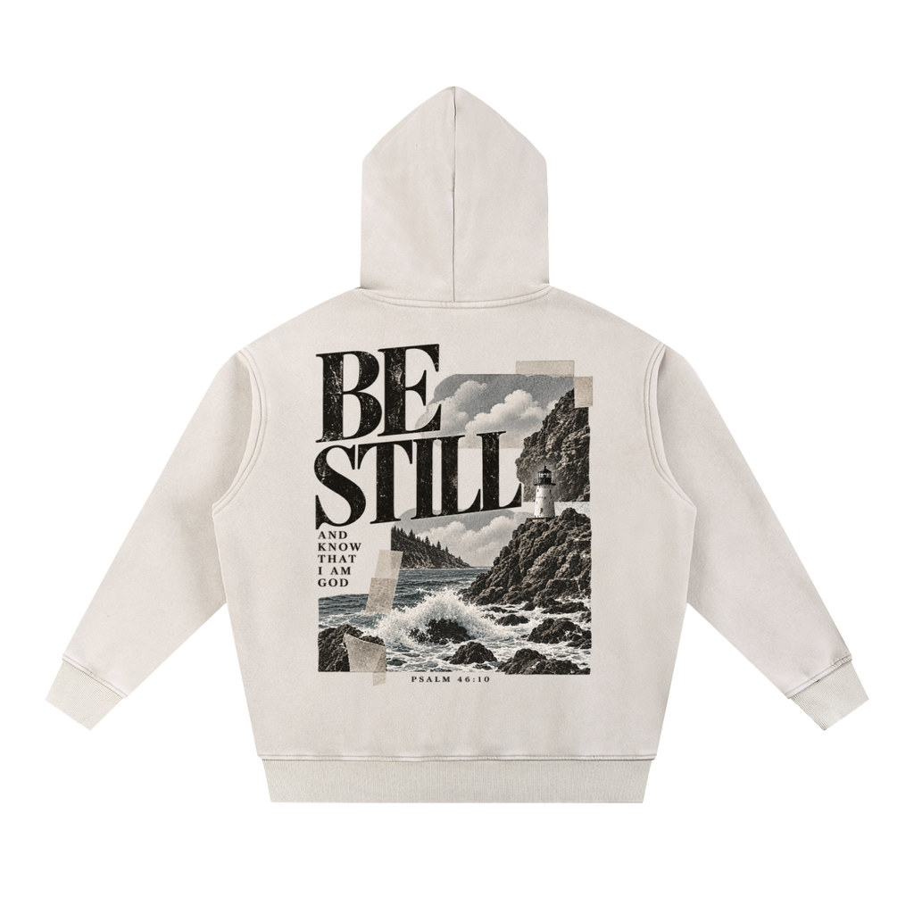 Vintage Be Still Oversize Hoodie