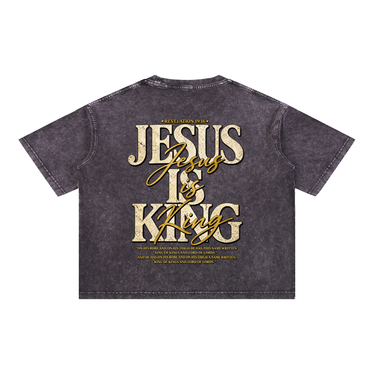 Jesus Is King Premium Graphic Tee
