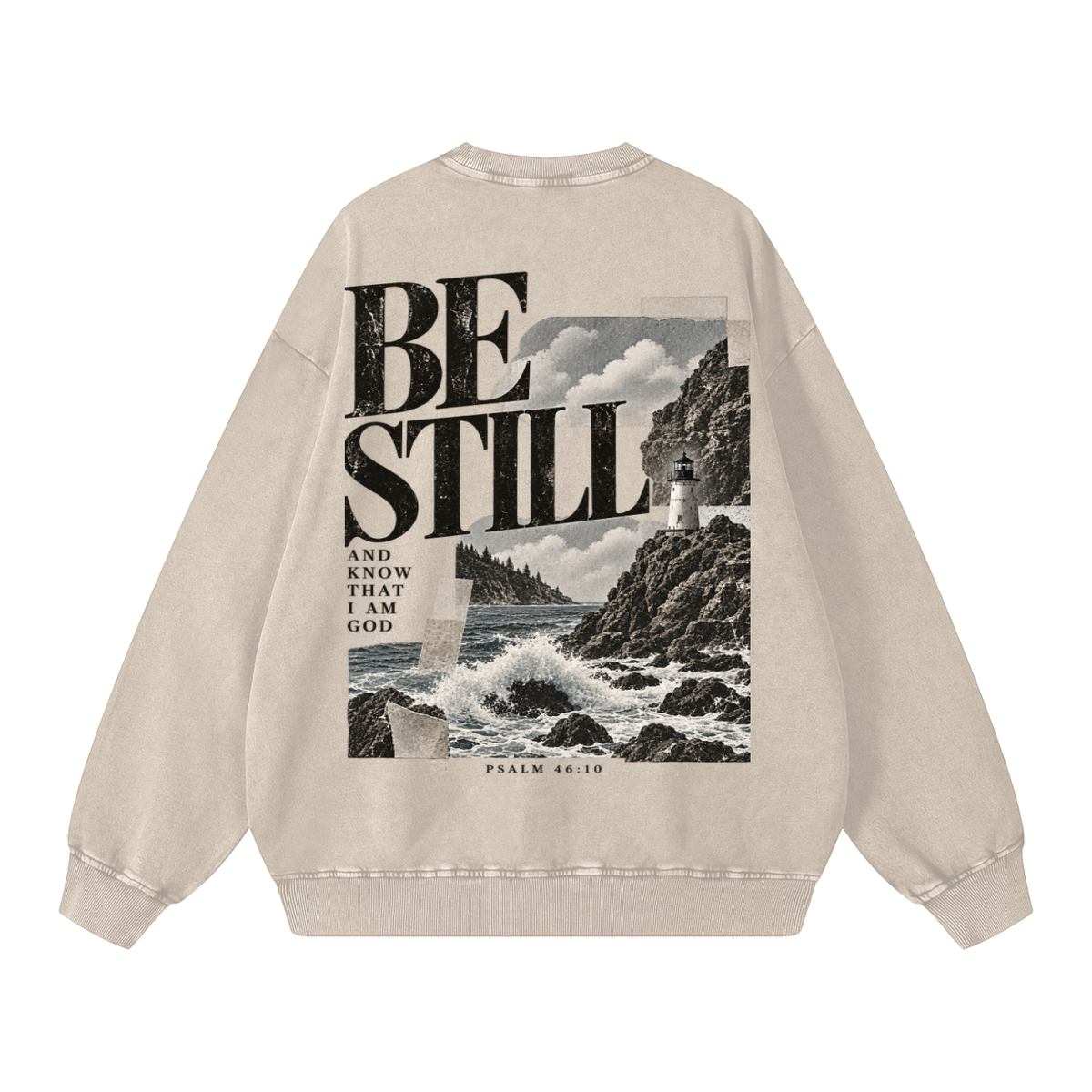Vintage line Be Still Sweatshirt