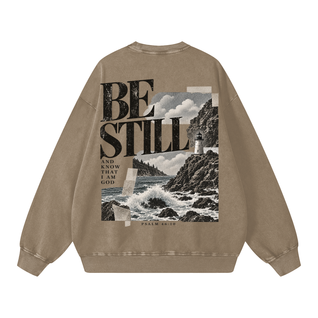 Vintage line Be Still Sweatshirt