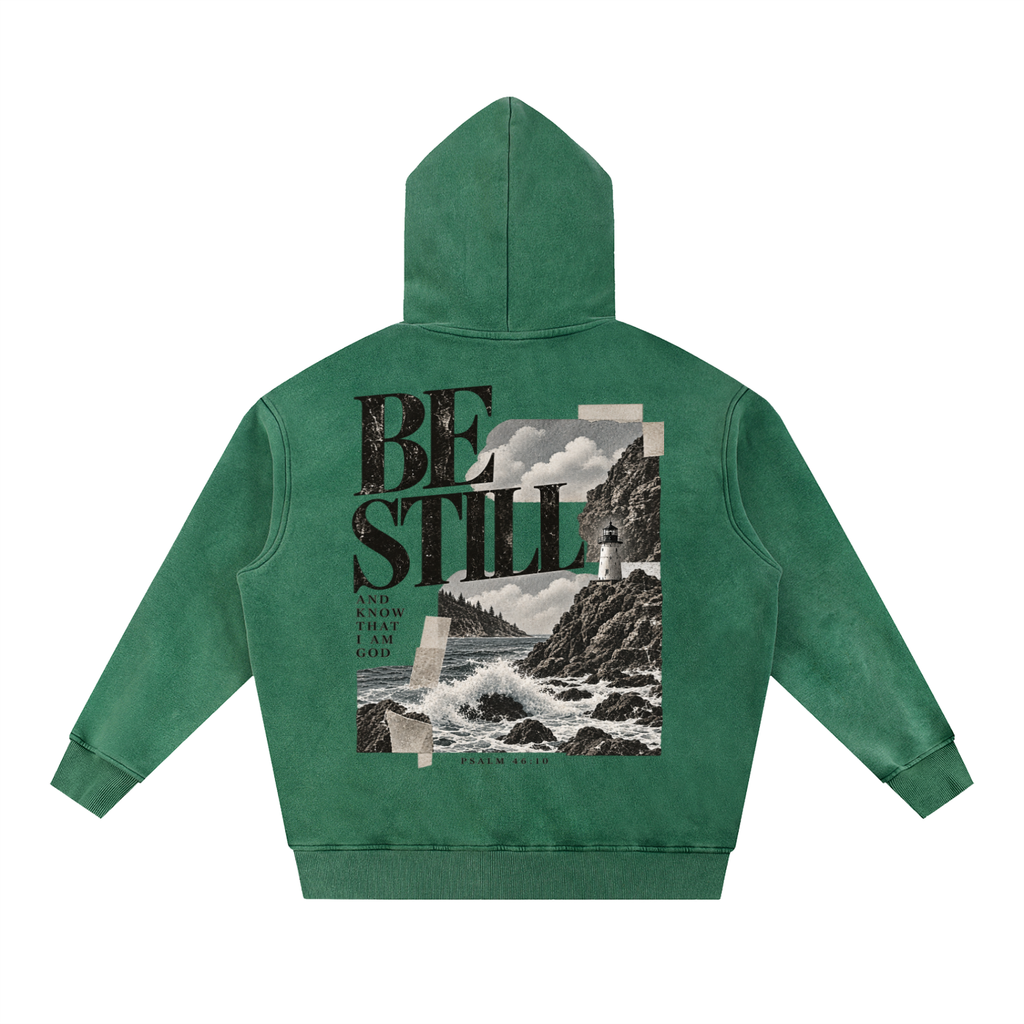 Vintage Be Still Oversize Hoodie