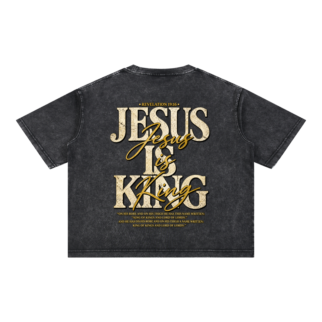 Jesus Is King Premium Graphic Tee